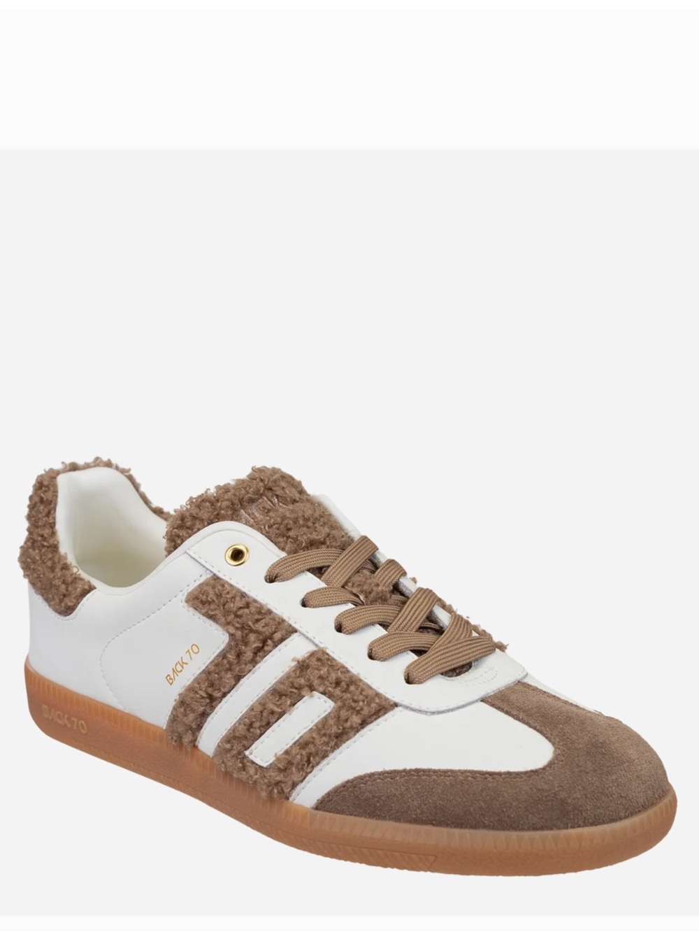 BACK 70 Brown Teddy Cloud Sneakers